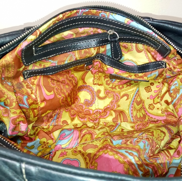 B. Makowsky Small Black Leather purse - Picture 6 of 9